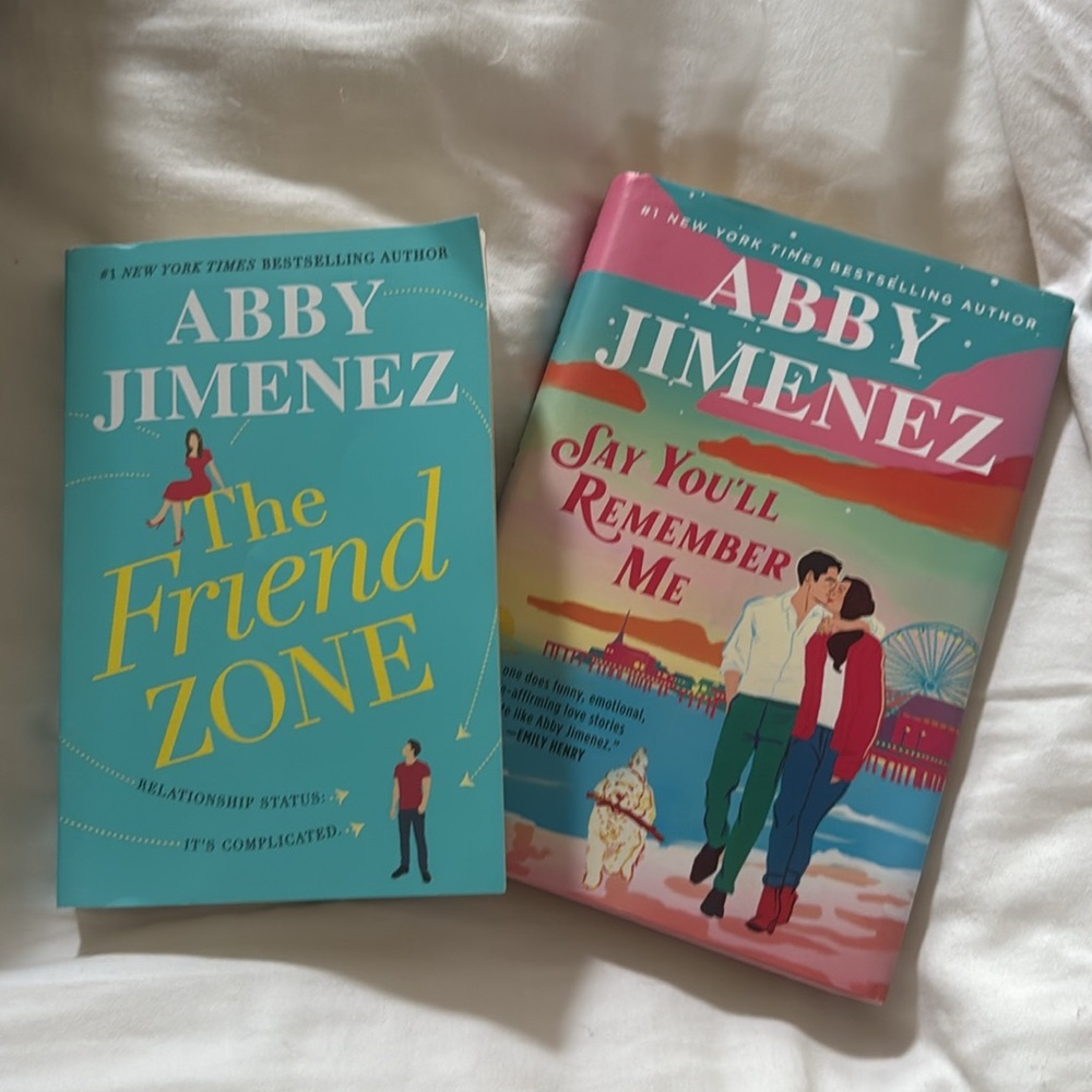 Say You’ll Remember Me and The Friend Zone by Abby Jimenez